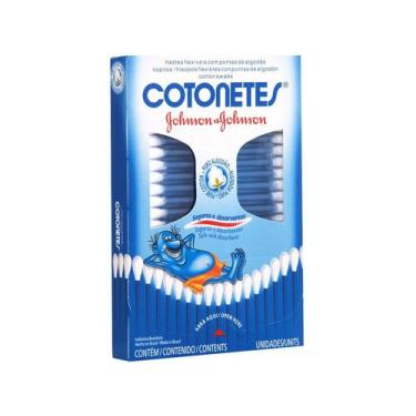 Imagem de Hastes Flexíveis Cotonetes 75 unidades - Johnson'S, 75