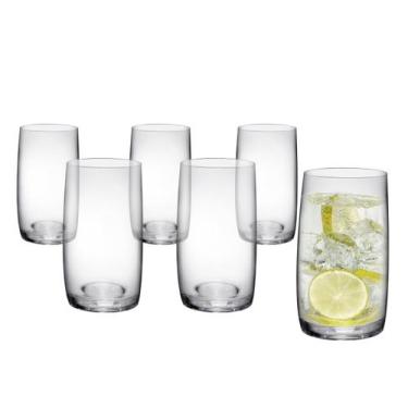 Imagem de Copo De Cristal Bohemia Para Água e Suco 380 ml Ideal 6 Peças - Bohemi