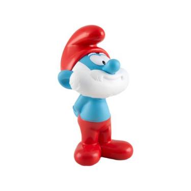 Imagem de Boneco Os Smurfs Papai Smurf 14cm Cardoso Toys, Os Smurfs