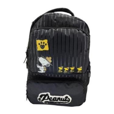 Imagem de Mochila Escolar Peanuts Snoopy 47771 - Juvenil-Masculino