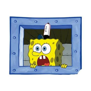 Imagem de Tapeçaria De Parede Do Bob Esponja E Do Squidward Para Quarto, Decoraç