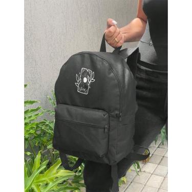 Imagem de Mochila Small ASA DE BORBOLETA 2 Bolsa Escolar Trabalho Viagem Mala Fa