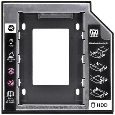 Imagem de Adaptador Caddy Hd/ssd Gaveta Dvd Notebook Sata 12.7mm - VINIK