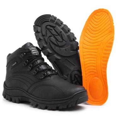 Imagem de Bota Masculina Segurança Em Couro Palmilha Em Gel Ref 970 - MPR BOOTS 