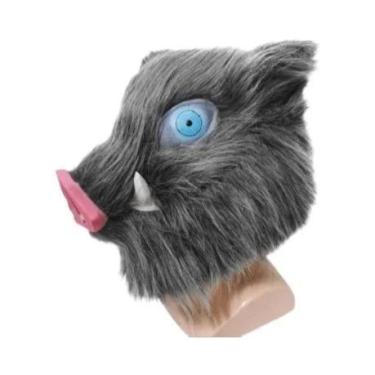 Imagem de Fantasia De Cosplay Inosuke Para Adultos, Máscara De Javali, Estilo Ja