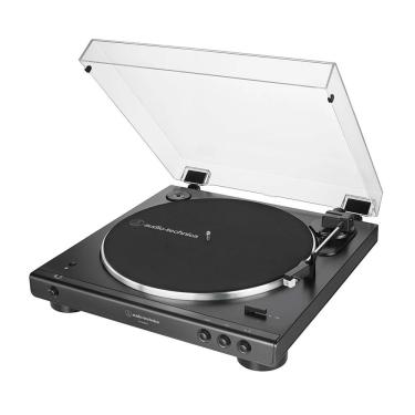 Imagem de Toca Discos Bluetooth Audio Technica AT-LP60XBT Automático com Pré-Amplificador e Conectividade sem Fio Preto