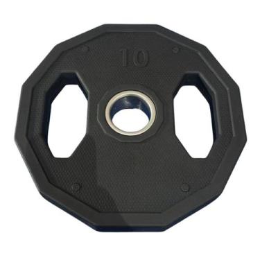 Imagem de Anilha dectagonal olímpica 3kg - ultrafit preta