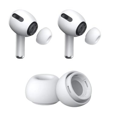 Imagem de Pontas de Borracha Silicone para Fones de Ouvido Apple AirPods Pro Borrachinha Confortáveis Adaptador Encaixe Orelha Earbud (Tamanho G)