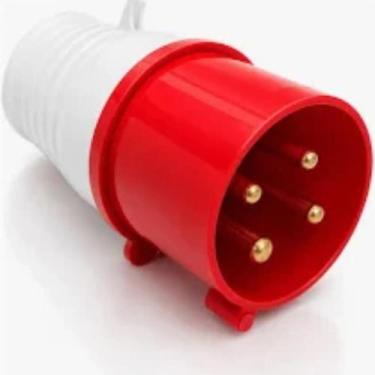 Imagem de Tomada trifasica macho industrial 4p+t 32a 380v - PARALELA