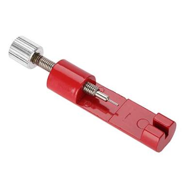 Imagem de Removedor de pulseira de relógio, ajustador de pino de link de pulseira de relógio removedor de ferramenta de reparo ajustável kit de acessórios (vermelho)