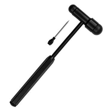 Imagem de Martelo Neurologico Buck Reflexos Com Pincel E Agulha (Preto)