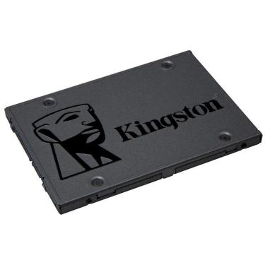 Imagem de HD SSD Kingston A400, 480GB, SATA, Leitura 500MB/s, Gravação 450MB/s