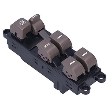 Imagem de Interruptor de janela elétrica, XF5Z-14529-FAA resistente ao calor botão de janela elétrica ABS para atualização