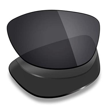 Imagem de Mryok Lentes de substituição polarizadas para Arnette Lost Boy AN4260-56 mm - Stealth Black