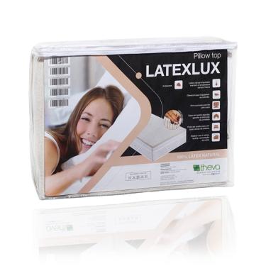 Imagem de Pillow Top LatexLux Látex Natural Solteiro 88x188x2,5 cm Pillow Top Latexlux Solteiro 88x188x2,5 cm