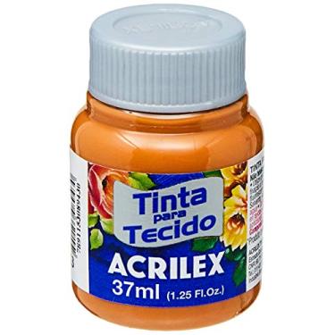 Imagem de Tinta para Tecido, Fosca, 37 ml, Marrom Café, Caixa com 12 Unidades, Acrilex