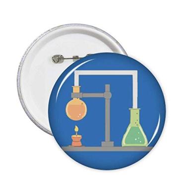 Imagem de Pinos de Experiência Química Calefaction Emblema Emblema Acessório Decoração 5 peças