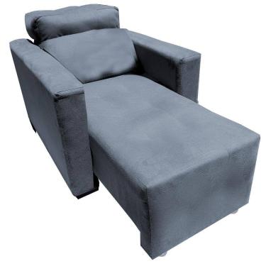 Imagem de Poltrona Do Papai E Mamae Retratil e Reclinavel Florença Grafite