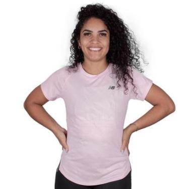 Imagem de Camiseta New Balance Q Speed Jacquard Feminino-Feminino