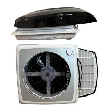 Imagem de Clarabóia com Exaustor, Ventilador, Blackout, LED e Controle Remoto, 12V p/Motorhome, RV, Traillers e Barcos