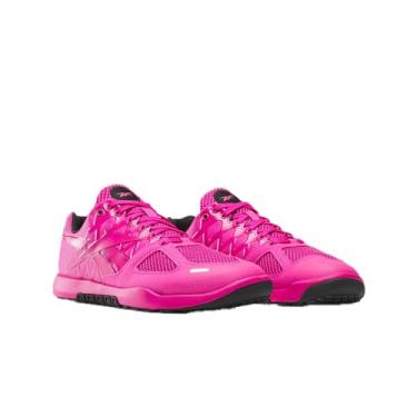 Imagem de Reebok Tênis Nano 2.0 feminino, Rosa laser/rosa semi orgulhoso/preto central, 10.5