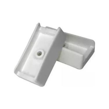 Imagem de Sapata Para Moveis 18mm Espessura Em Plastico 3d Branco 70pc - trovare