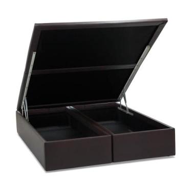 Imagem de Base Baú Physical Marrom Queen (158x198x39) - Ortobom