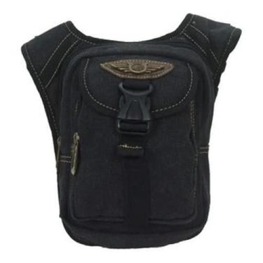 Imagem de Pochete Masculina De Perna Em Lona Brasil Ja8011 - Ello