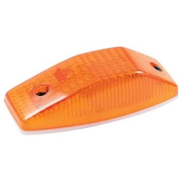 Imagem de Lente Lanterna Dianteira Caminhões VW Lateral Amarela - PRADOLUX