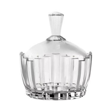 Imagem de Potiche Bomboniere Vidro Milan Doce Com Tampa Mini 240ml - Casa Ambien
