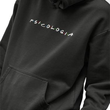 Imagem de Blusa Moletom Masculino Estampado Friends Psicologia em Algodão Fio 30