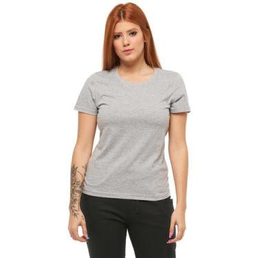 Imagem de Babylook Feminina Lisa C6N - Wooks, Cinzaclaro, EXG