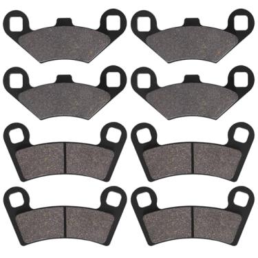 Imagem de SOLLON Pastilhas de freio dianteiro e traseiro para Polaris 2008-2014 RZR 800, 2009-2014 RZR 800S, 2012-2015 RZR 570