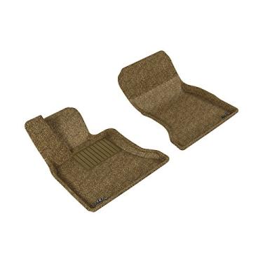 Imagem de 3D MAXpider Tapetes de carpete para BMW Série 5 Gran Turismo Sdrive 2010-2017 com ajuste personalizado, série clássica (1ª fileira, bronzeado)