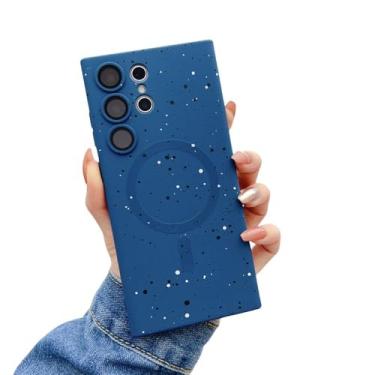 Imagem de Capa de silicone fosco com bolinhas para Samsung S24 S23 S22 Ultra S21 Plus S20 FE Note 20 10 capa de proteção de lente de câmera, A4, para Samsung S21Plus