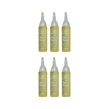 Imagem de Ampola de Vitamina  Maxihair 10ml Oleo de Ricino - Kit C/6un - Maxi Ha