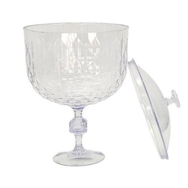Imagem de Taça americana c/ tampa 1.250l diamante transp. - lsc toys