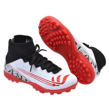 Imagem de Chuteira Society Botinha Blank Star Totalmente Costurada e Reforçada B