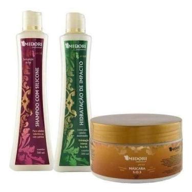 Imagem de Kit De Hidratação Alto Impacto Midori Profissional