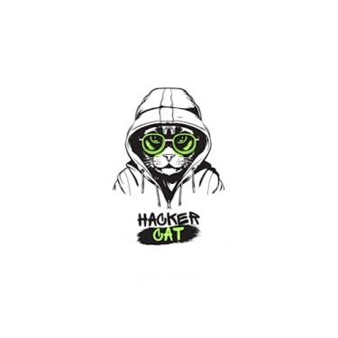 Imagem de HACKER CAT NOTEBOOK: Journal Notebook, Cats Lovers Gift