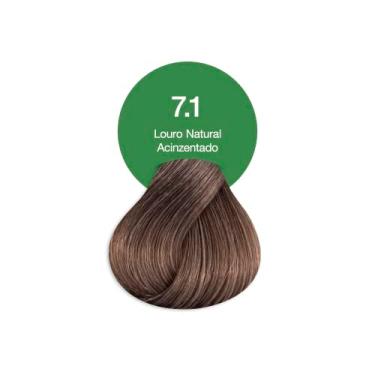 Imagem de Acquaflora 7.1 Louro Natural Acinzentado Coloracao Creme Permanente Vegana 60g