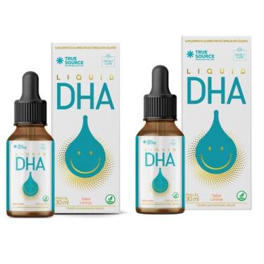 Imagem de Kit 2 Liquid Dha 100% Natural gotas liquido TrueSource - True Source, 