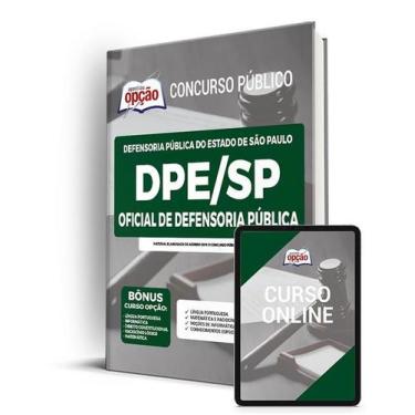 Imagem de Apostila DPE-SP - Oficial de Defensoria Pública - Apostilas Opção