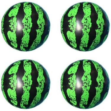 Imagem de 50 Bolas De Vinil Melancia 23cm Para Decoração Festas - Central do ata