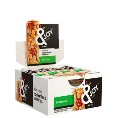 Imagem de Barra Nuts &Joy Cx 12 Unidades de 30g - Sabores, SEMENTES
