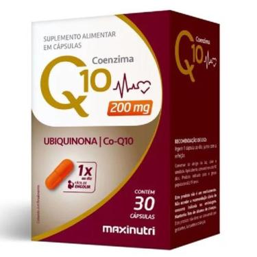 Imagem de Coenzima Q10 200mg - Maxinutri - Antioxidante e Suporte ao Metabolismo