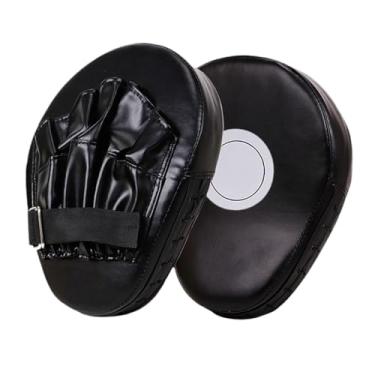 Imagem de rockible Almofada de boxe, almofada de perfuração de boxe, punhal de lacurto de couro PU, Preto
