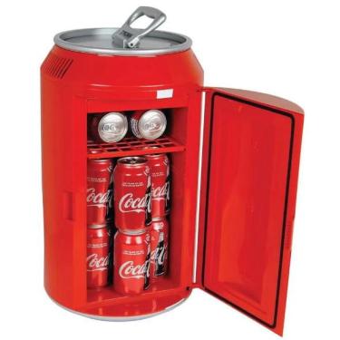 Imagem de Mini Cooler Elétrico Coca Cola Original 8 Latas Bivolt