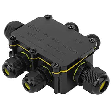 Imagem de CAIXA DE JUNÇÃO PLÁSTICA IP68 CONECTOR À Prova DE ÁGUA T100 450VAC 24A UL94V ‑ 2 5M SUB WATER para CASA JARDIM (Seis vias)