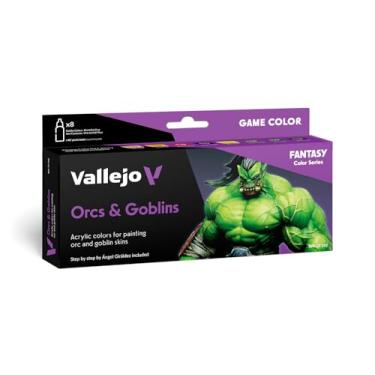 Imagem de Vallejo Conjunto de cores de jogo AV - Orcs & Goblins (x8)